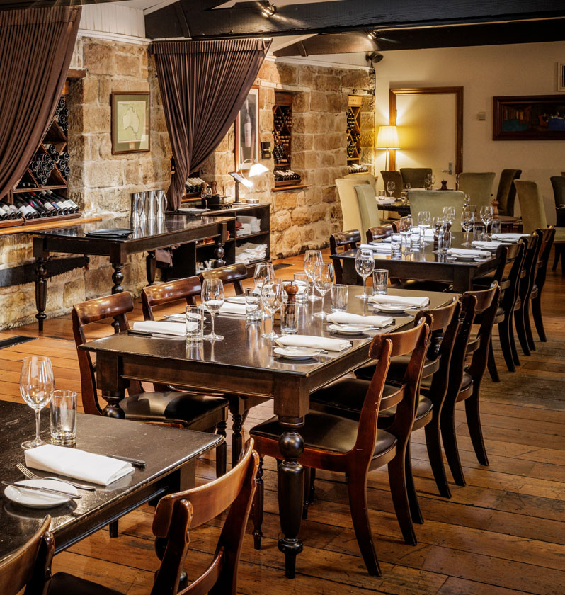 Kingsleys Steakhouse: View of restaurant interior with warm, inviting feel